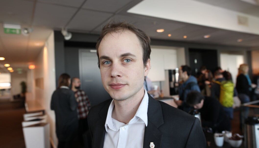 Torkil Vederhus (MDG), byrådssekretær under byrådet for finans i Oslo kommune.. Foto: Lucas Weldeghebriel Torkil Vederhus (MDG), byrådssekretær under byrådet for finans i Oslo kommune.. Foto: Lucas Weldeghebriel