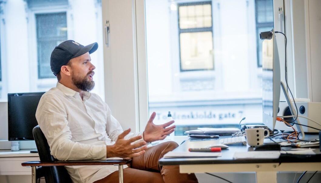 Johan Brand var med på å gründe Kahoot. Foto: Gorm K. Gaare/ EUP-BERLIN.COM
Johan Brand var med på å gründe Kahoot. Foto: Gorm K. Gaare/ EUP-BERLIN.COM
