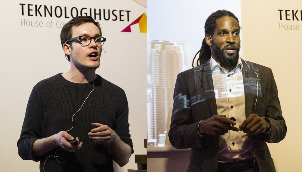 Endre Olsvik Elvestad og Marques Anderson vant den norske finalen i Global Impact Challenge. Endre Olsvik Elvestad og Marques Anderson vant den norske finalen i Global Impact Challenge.