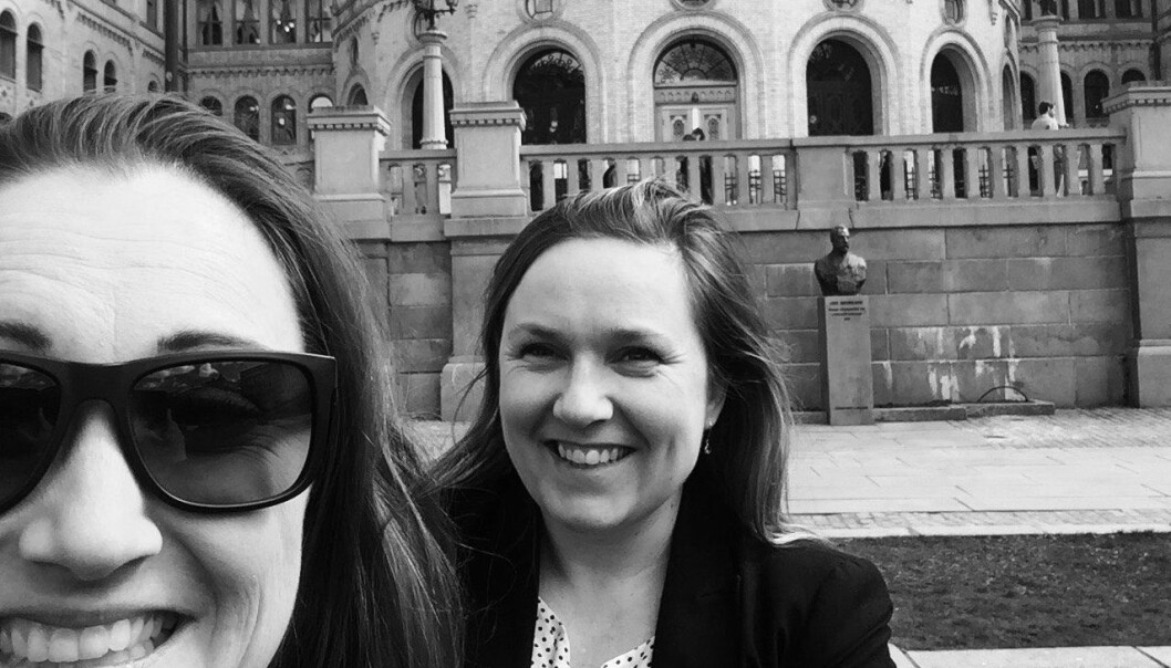 Kristine Askvik og Silje Kathrine Robinson. Foto: Selfie Kristine Askvik og Silje Kathrine Robinson. Foto: Selfie