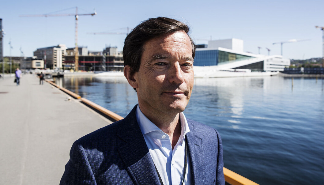 Investor Trond Riiber Knudsen. Foto: Per-Ivar Nikolaisen Investor Trond Riiber Knudsen. Foto: Per-Ivar Nikolaisen