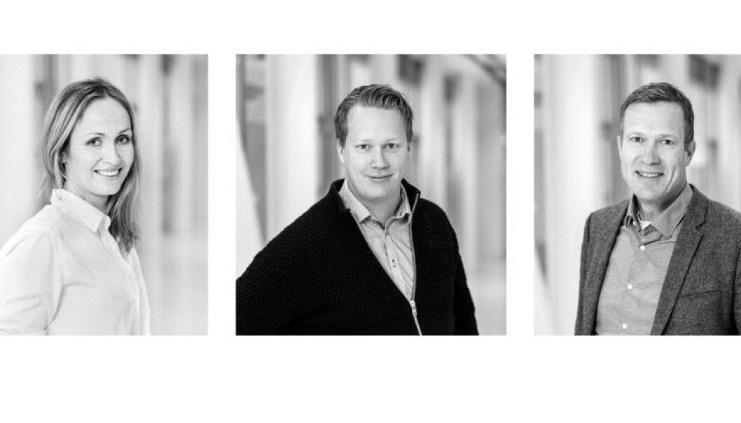 Attensi-teamet: Fra venstre: Anne Lise Waal, Krister Kristiansen, Bjarne Johnson. Attensi-teamet: Fra venstre: Anne Lise Waal, Krister Kristiansen, Bjarne Johnson.