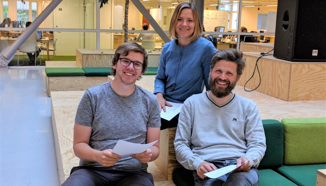 Dag Inge Aas, Ida Aalen og Svein Willassen. Foto: Confrer AS. Dag Inge Aas, Ida Aalen og Svein Willassen. Foto: Confrer AS.