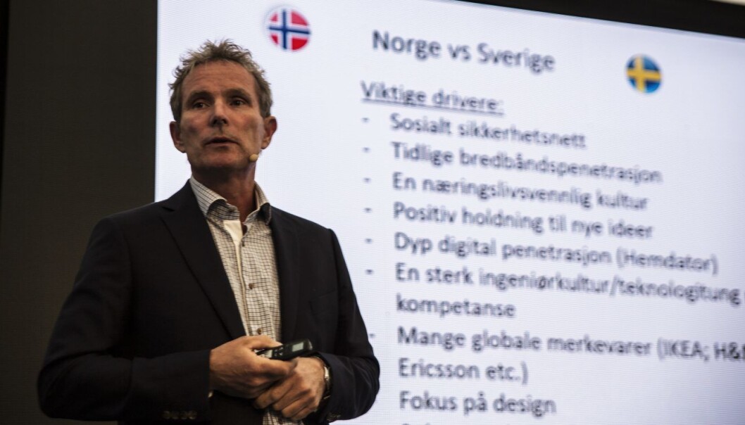 Tellef Thorleifsson i Northzone. Foto: Per-Ivar Nikolaisen Tellef Thorleifsson i Northzone. Foto: Per-Ivar Nikolaisen