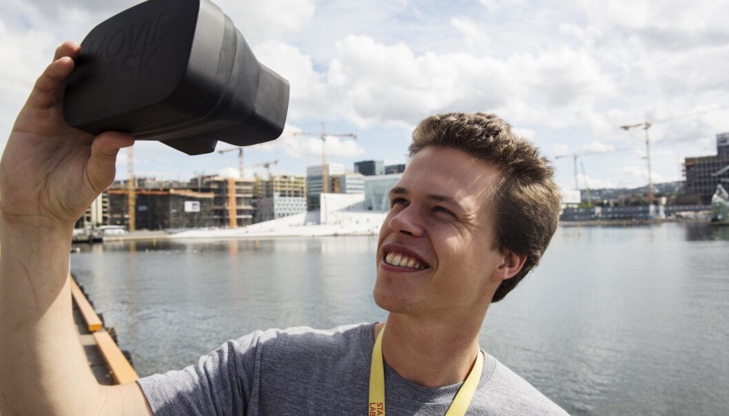 Eirik Wahlstrøm har gründet Moviemask sammen med Harald Manheim. Foto: Per-Ivar Nikolaisen Eirik Wahlstrøm har gründet Moviemask sammen med Harald Manheim. Foto: Per-Ivar Nikolaisen