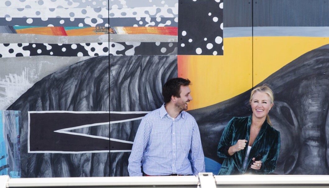 Jarle Snertingdalen og Jeanette Dyhre Kvisvik er svært fornøyde med fundingrunden som gjør at de kan gi full gass fremover. Foto: Per-Ivar Nikolaisen Jarle Snertingdalen og Jeanette Dyhre Kvisvik er svært fornøyde med fundingrunden som gjør at de kan gi full gass fremover. Foto: Per-Ivar Nikolaisen
