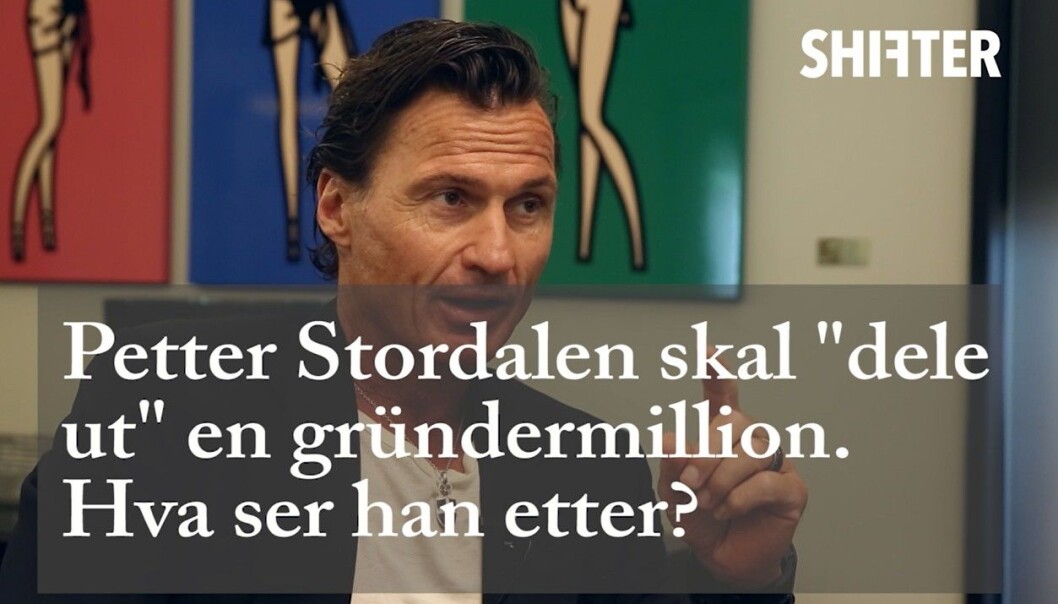 Petter Stordalen skal investere en gründermillion.
Foto: Shifter Petter Stordalen skal investere en gründermillion.
Foto: Shifter