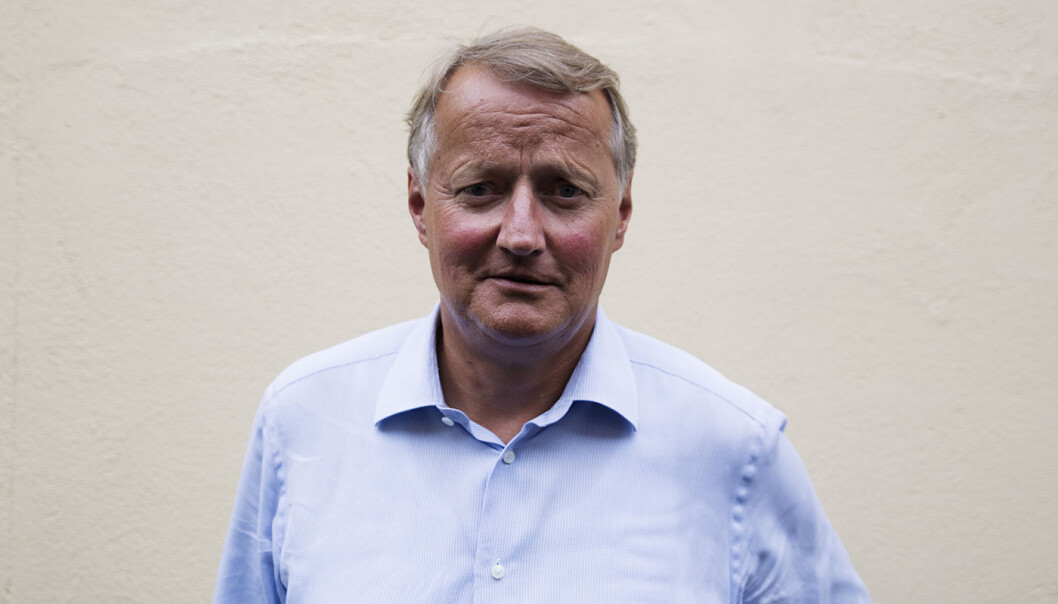 DNB-sjef Rune Bjerke. Foto: Per-Ivar Nikolaisen DNB-sjef Rune Bjerke. Foto: Per-Ivar Nikolaisen