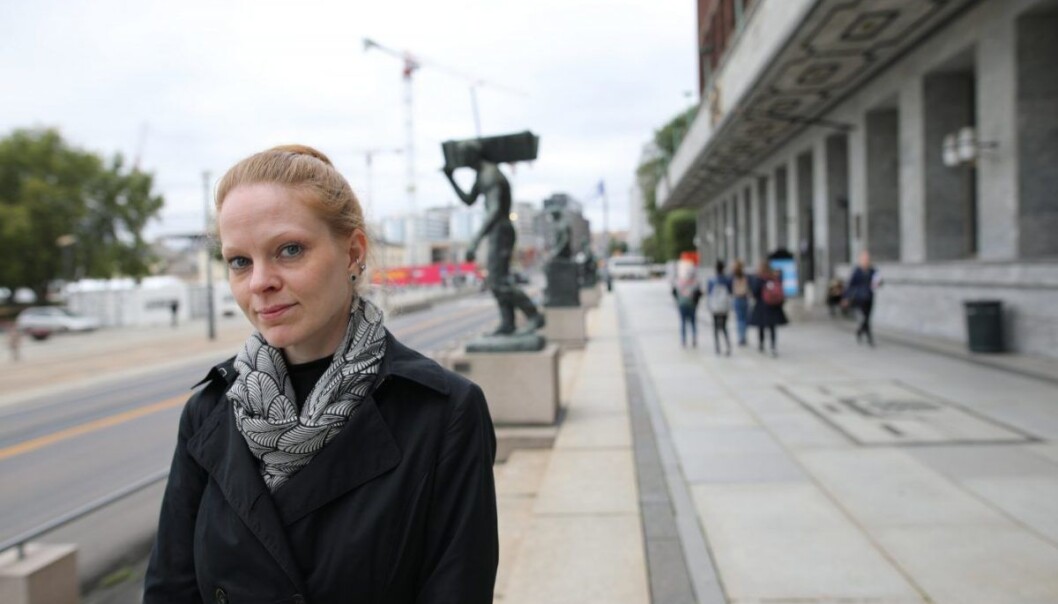 Caroline Carlqvist, sjef for personalisering i Zalando. Foto: Lucas Weldeghebriel Caroline Carlqvist, sjef for personalisering i Zalando. Foto: Lucas Weldeghebriel