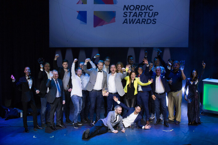 Alle vinnerne i Nordic Startup Awards. Foto: Nordic Startup Awards Alle vinnerne i Nordic Startup Awards. Foto: Nordic Startup Awards