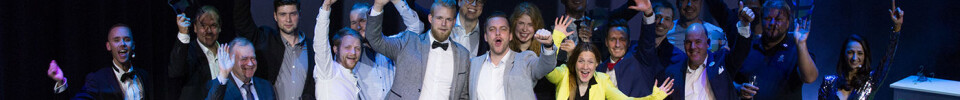 Alle vinnerne i Nordic Startup Awards. Foto: Nordic Startup Awards