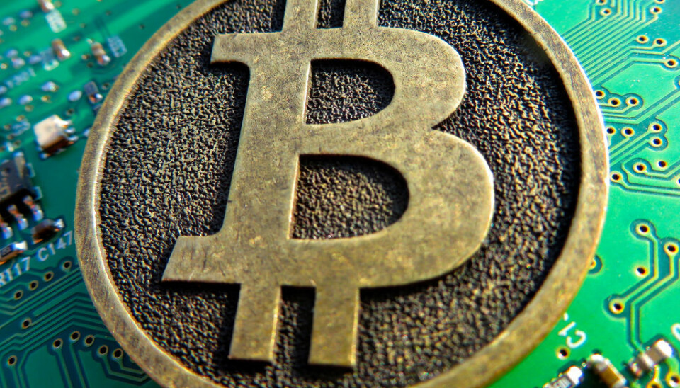 Bitcoin steg raskt i fjor.  Foto: Creative Commons/4liberty.eu