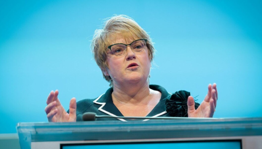 Trine Skei Grande i Venstre. Foto: Venstre/Flickr Trine Skei Grande i Venstre. Foto: Venstre/Flickr