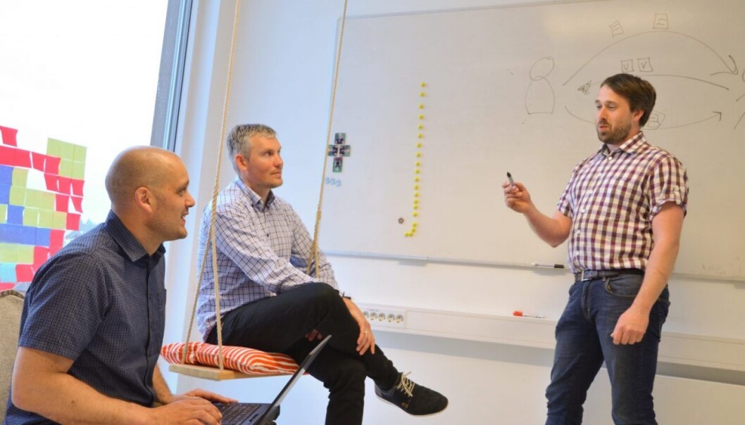 (Fra venstre) Bjørn Oddvar Landsem, Brynjar Ellingsen og Christoffer Blindheim i Fixrate. Foto: Fixrate. (Fra venstre) Bjørn Oddvar Landsem, Brynjar Ellingsen og Christoffer Blindheim i Fixrate. Foto: Fixrate.