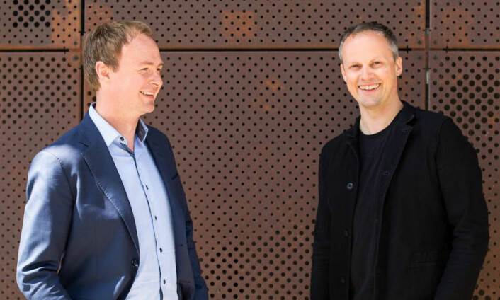  Magne Uppmann og Theodor Bjerrang i SNÖ Ventures. Foto: SNÔ