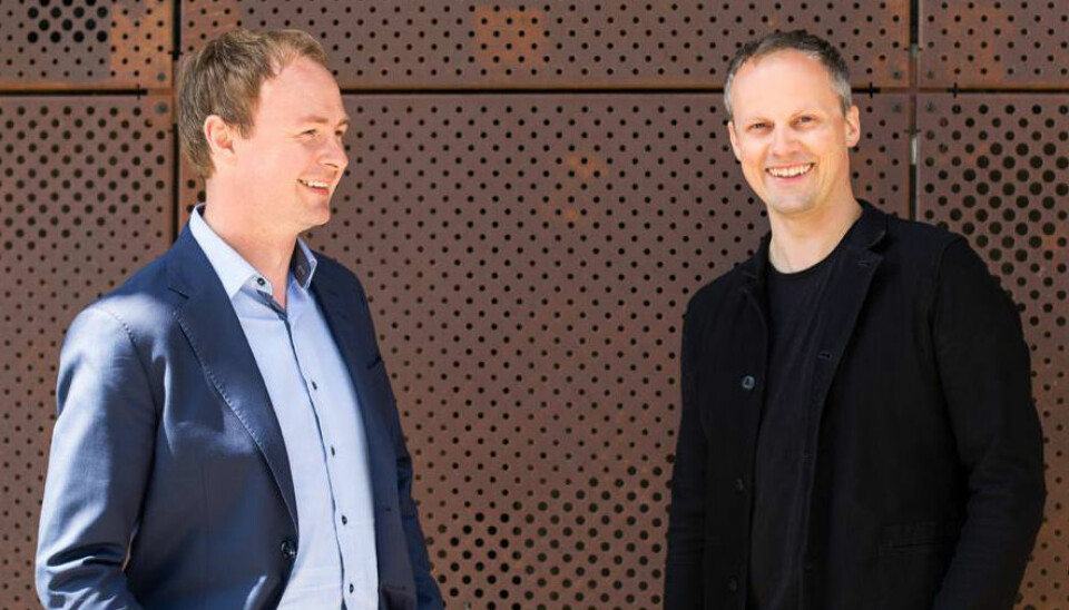 Magne Uppmann og Theodor Bjerrang i SNÖ Ventures. Foto: SNÔ