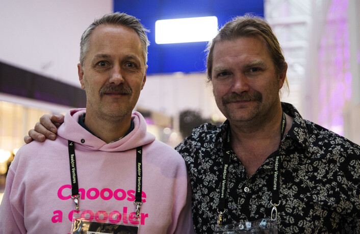 Anders Lier og Tharald Nustad investerer i Iris.ai igjen. Foto: Per-Ivar Nikolaisen Anders Lier og Tharald Nustad investerer i Iris.ai igjen. Foto: Per-Ivar Nikolaisen