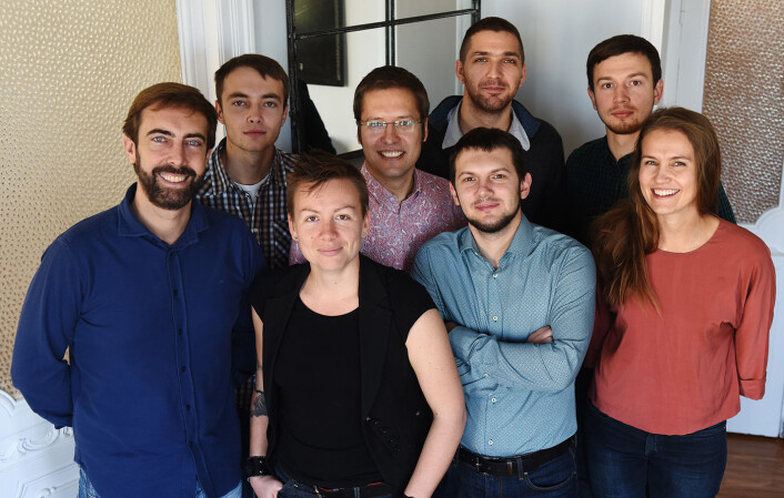 Iris.ai sitt team har medlemmer fra en rekke land. Foto: Iris Iris.ai sitt team har medlemmer fra en rekke land. Foto: Iris