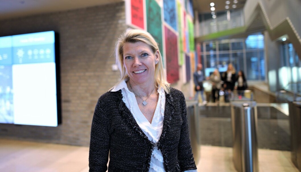 Kjerstin Braathen er finansdirektør i DNB. Foto: Lucas Weldeghebriel Kjerstin Braathen er finansdirektør i DNB. Foto: Lucas Weldeghebriel