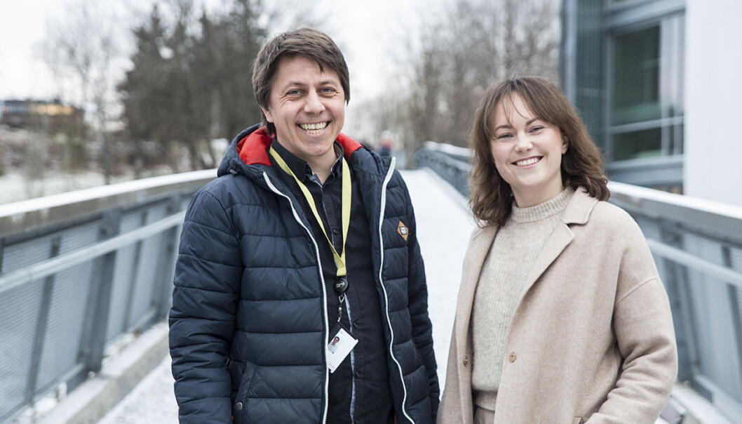 Daniel Senn og Maria Katarina Michelsen er nye partnere i Poio. Foto: Per-Ivar Nikolaisen Daniel Senn og Maria Katarina Michelsen er nye partnere i Poio. Foto: Per-Ivar Nikolaisen
