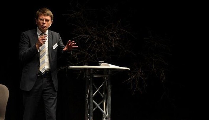 Torger Reve under konferansen "Kampen om kompetansen". Foto: Bjørn Fuldseth, NTFK, Flickr Torger Reve under konferansen "Kampen om kompetansen". Foto: Bjørn Fuldseth, NTFK, Flickr