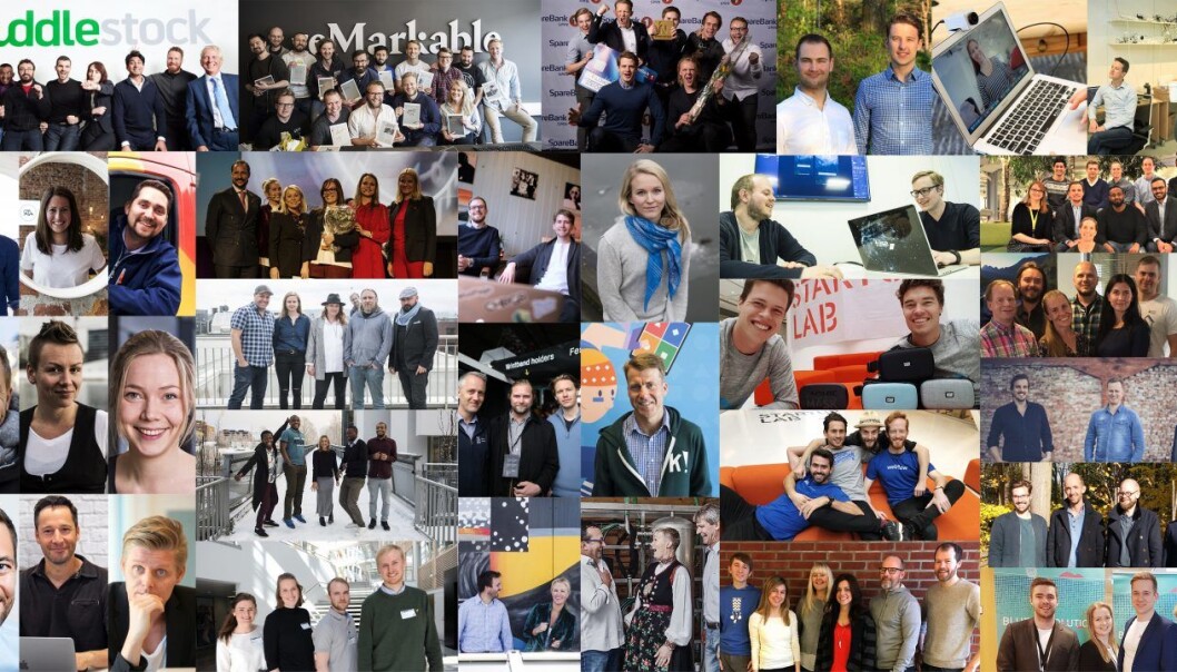 Norske startups opp og frem i 2017. Norske startups opp og frem i 2017.