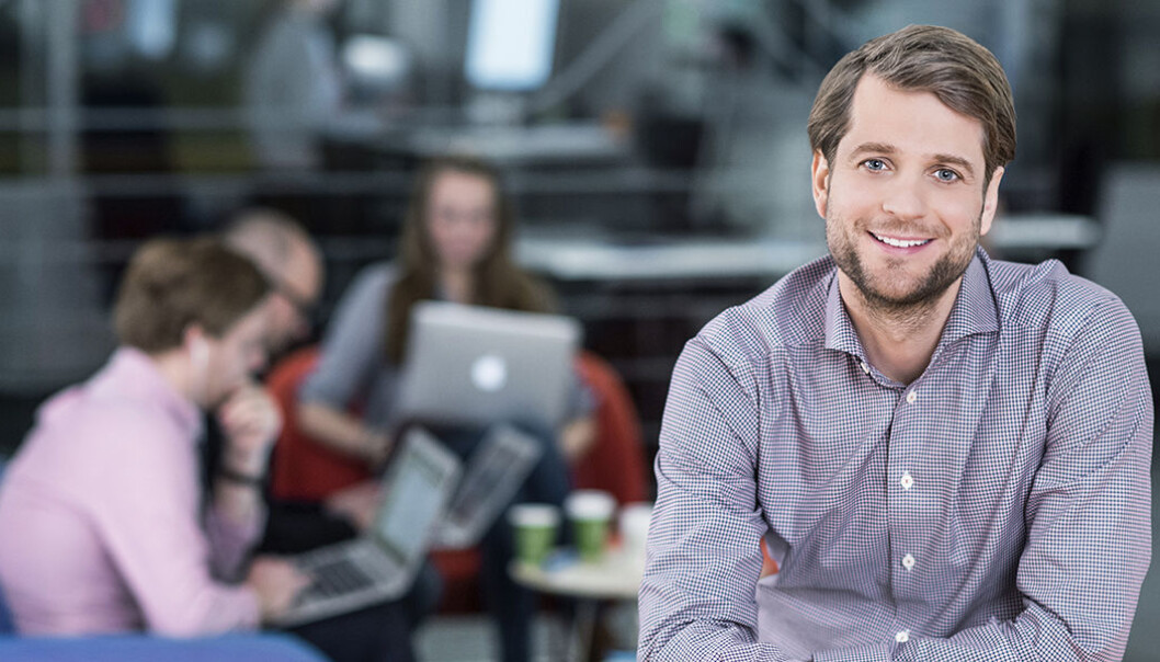 Gründer og CEO Sebastian Siemiatkowski i Klarna Gründer og CEO Sebastian Siemiatkowski i Klarna