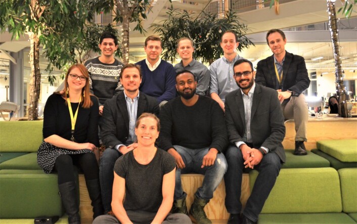 SKIWO: Øverst fra venstre.: Mohamad Kenas, Jens Martinsen, Rodney Boot, Hallvard Barbogen, Jørn Mikalsen<br />Nedre rad: Tuulia Kankaanpää, Lars Knudsen, Aman Tesfamichael, Gautam Chandna. Foto: Skiwo SKIWO: Øverst fra venstre.: Mohamad Kenas, Jens Martinsen, Rodney Boot, Hallvard Barbogen, Jørn Mikalsen<br />Nedre rad: Tuulia Kankaanpää, Lars Knudsen, Aman Tesfamichael, Gautam Chandna. Foto: Skiwo