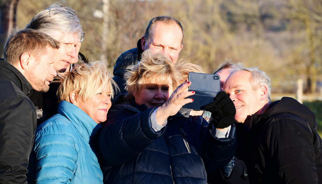 Det har vært lite å si på stemningen under regjeringsforhandlingene på Jeløya. Foto: Lennart Pettersen / Høyre / NTB scanpix Det har vært lite å si på stemningen under regjeringsforhandlingene på Jeløya. Foto: Lennart Pettersen / Høyre / NTB scanpix