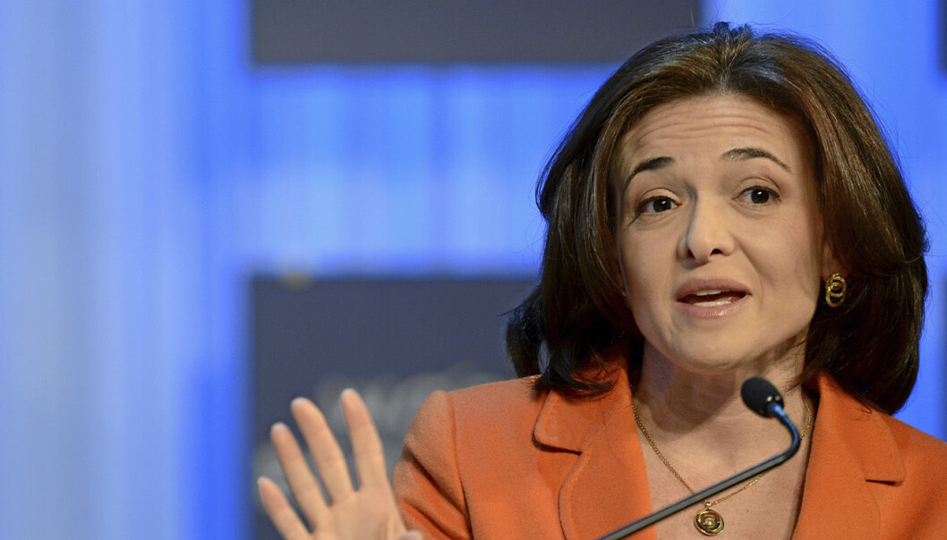 Sheryl Sandberg i Facebook har valgt å gå ut av Disneys styre.
Foto: Michael Wuertenberg (World Economic Forum). Lisens for foto: https://creativecommons.org/licenses/by-nc-sa/2.0/ Sheryl Sandberg i Facebook har valgt å gå ut av Disneys styre.
Foto: Michael Wuertenberg (World Economic Forum). Lisens for foto: https://creativecommons.org/licenses/by-nc-sa/2.0/