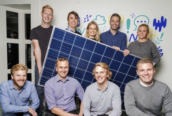 Otovo skrur opp farten. Øverst: Stein Magnus Jodal, Kristian Klette, Mette Rye-Larsen, Andreas Thorsheim, Christel Mathiesen,<br />Nederst: Fredrik Hertzberg, Simen Jørgensen, Rikard Eide og Tormod Engesæth Foto: Jon Gorospe Otovo skrur opp farten. Øverst: Stein Magnus Jodal, Kristian Klette, Mette Rye-Larsen, Andreas Thorsheim, Christel Mathiesen,<br />Nederst: Fredrik Hertzberg, Simen Jørgensen, Rikard Eide og Tormod Engesæth Foto: Jon Gorospe