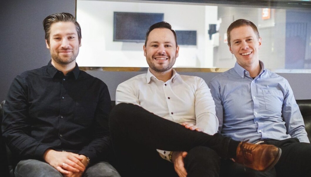 Fra venstre: Robin Sandborg, Espen Sæverud og Marius Hauken i Stacc X. Foto: Stacc X. Fra venstre: Robin Sandborg, Espen Sæverud og Marius Hauken i Stacc X. Foto: Stacc X.