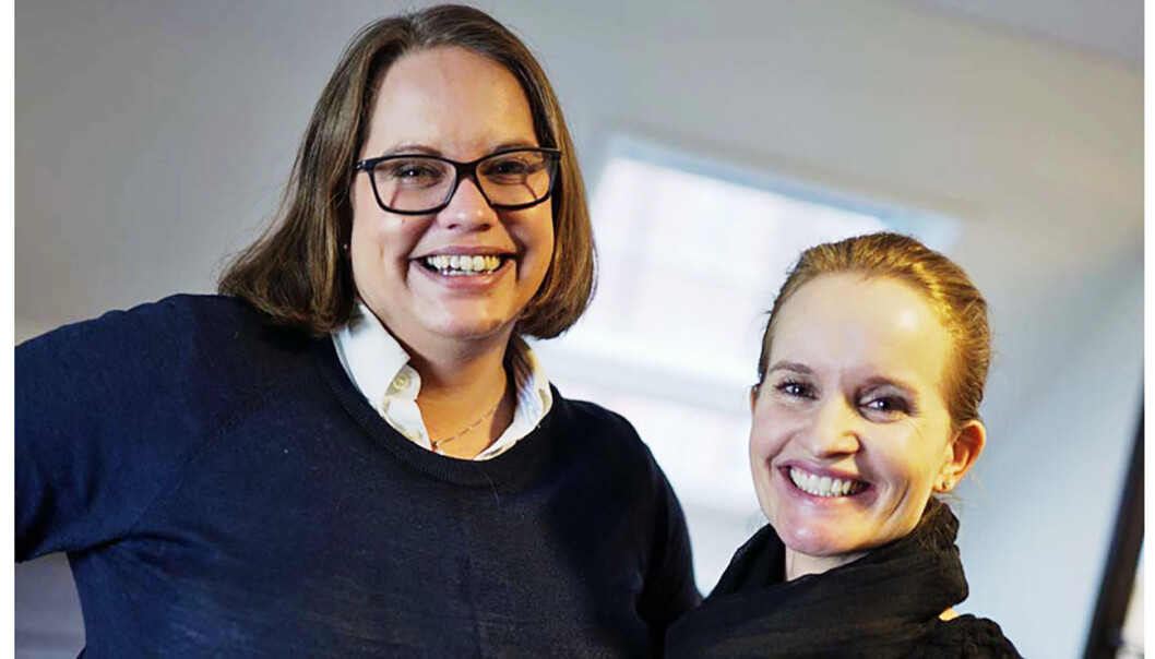 Maria Willoch og Marianne Bratt Ricketts i Vibbio. Maria Willoch og Marianne Bratt Ricketts i Vibbio.