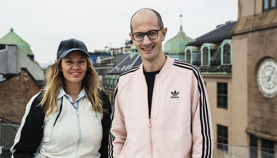Martine Kveim og Andreas Slettvoll er to av gründerne i Chooose. Foto: Per-Ivar Nikolaisen Martine Kveim og Andreas Slettvoll er to av gründerne i Chooose. Foto: Per-Ivar Nikolaisen