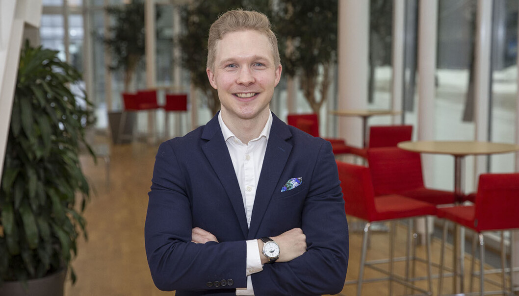 Christian Andreassen i If mener ingenting er en tabbe, så lenge man lærer av det. Foto: If Christian Andreassen i If mener ingenting er en tabbe, så lenge man lærer av det. Foto: If