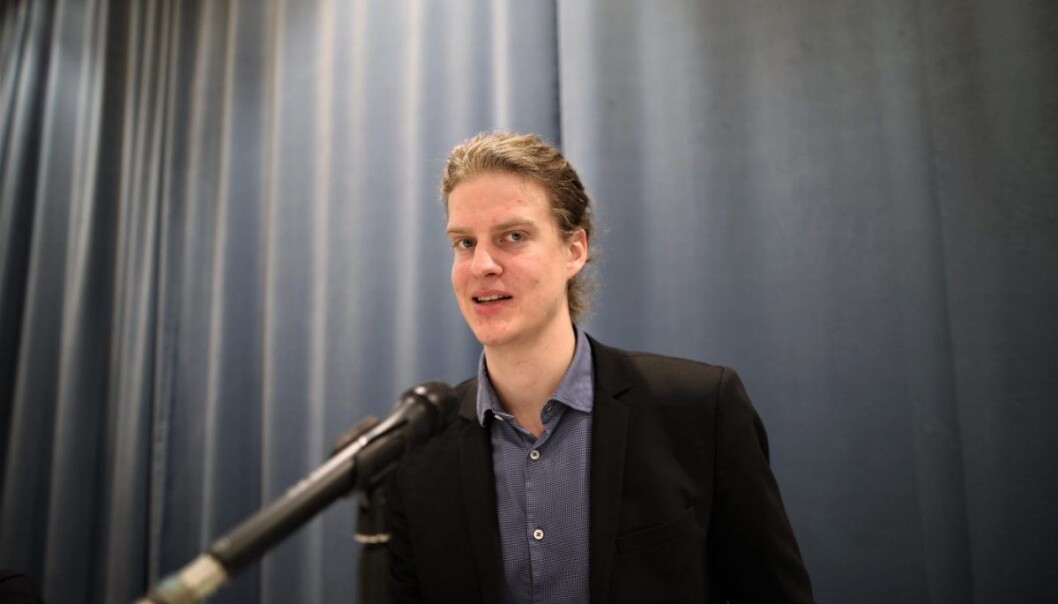 Torbjørn Bull Jenssen er ekspert på kryptovaluta. Foto: Lucas H. Weldeghebriel Torbjørn Bull Jenssen er ekspert på kryptovaluta. Foto: Lucas H. Weldeghebriel