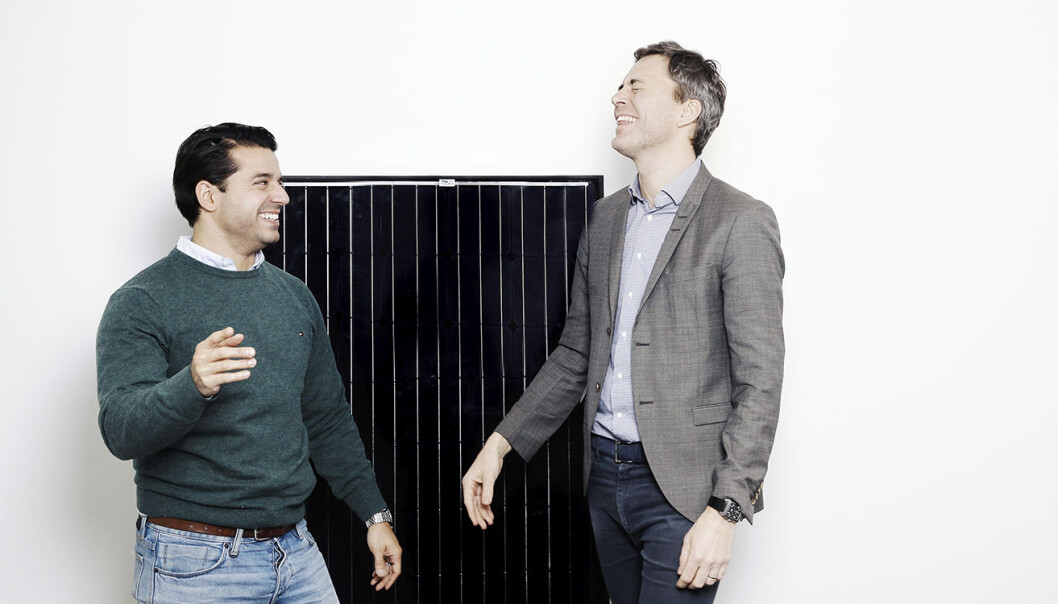 Babak Tighnavard og Andreas Thorsheim. Foto: Anna-Julia Granberg Babak Tighnavard og Andreas Thorsheim. Foto: Anna-Julia Granberg