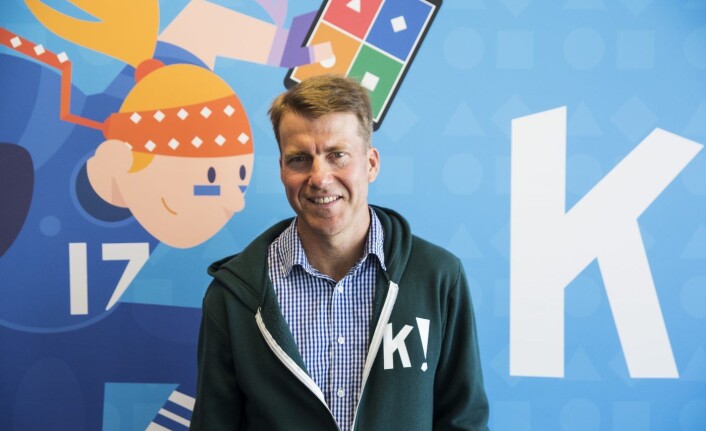 Erik Harrell, nå tidligere sjef i Kahoot. Foto: Per-Ivar Nikolaisen Erik Harrell, nå tidligere sjef i Kahoot. Foto: Per-Ivar Nikolaisen