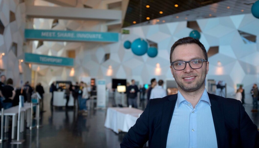 Daglig leder Nicolas Elvemo i GlucoSet. Foto: Johannes Jakobsen. Daglig leder Nicolas Elvemo i GlucoSet. Foto: Johannes Jakobsen.