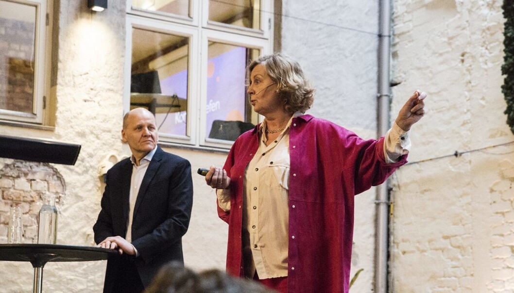 Sigve Brekke og Berit Svendsen inviterte til lansering av Status Teknologi-Norge 2018 tidligere i år, men så ble det slutt. Foto: Per-Ivar Nikolaisen Sigve Brekke og Berit Svendsen inviterte til lansering av Status Teknologi-Norge 2018 tidligere i år, men så ble det slutt. Foto: Per-Ivar Nikolaisen