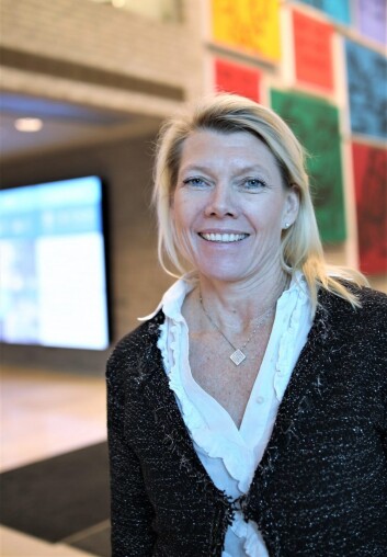 Kjerstin Braathen i DNB. Foto: Lucas Weldeghebriel Kjerstin Braathen i DNB. Foto: Lucas Weldeghebriel
