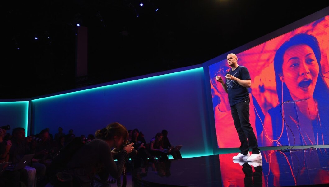 En av Spotifys grunnleggere og eiere, svenske Daniel Ek. (Photo by Michael Loccisano/Getty Images for Spotify) En av Spotifys grunnleggere og eiere, svenske Daniel Ek. (Photo by Michael Loccisano/Getty Images for Spotify)