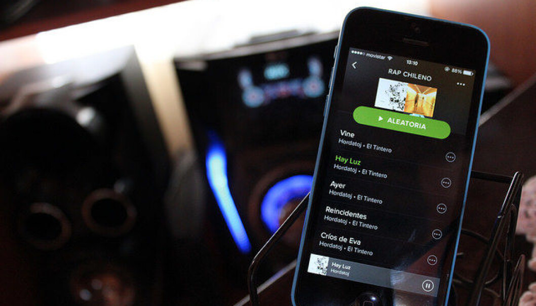 Svenske Spotify ble 3. april børsnotert i New York. Svenske Spotify ble 3. april børsnotert i New York.