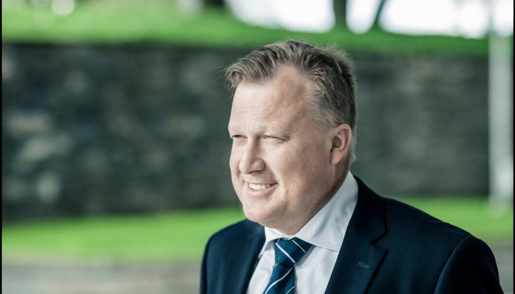Administrerende direktør Joachim Høegh-Krohn i Argentum. Administrerende direktør Joachim Høegh-Krohn i Argentum.