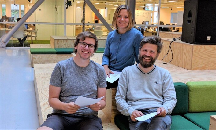 Dag Inge Aas, Ida Aalen og Svein Willassen. Foto: Confrer AS. Dag Inge Aas, Ida Aalen og Svein Willassen. Foto: Confrer AS.