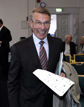 Et eldre bilde av Erik Must under en generalforsamling hos Gyldendal.<br />Foto: Knut Falch / SCANPIX Et eldre bilde av Erik Must under en generalforsamling hos Gyldendal.<br />Foto: Knut Falch / SCANPIX