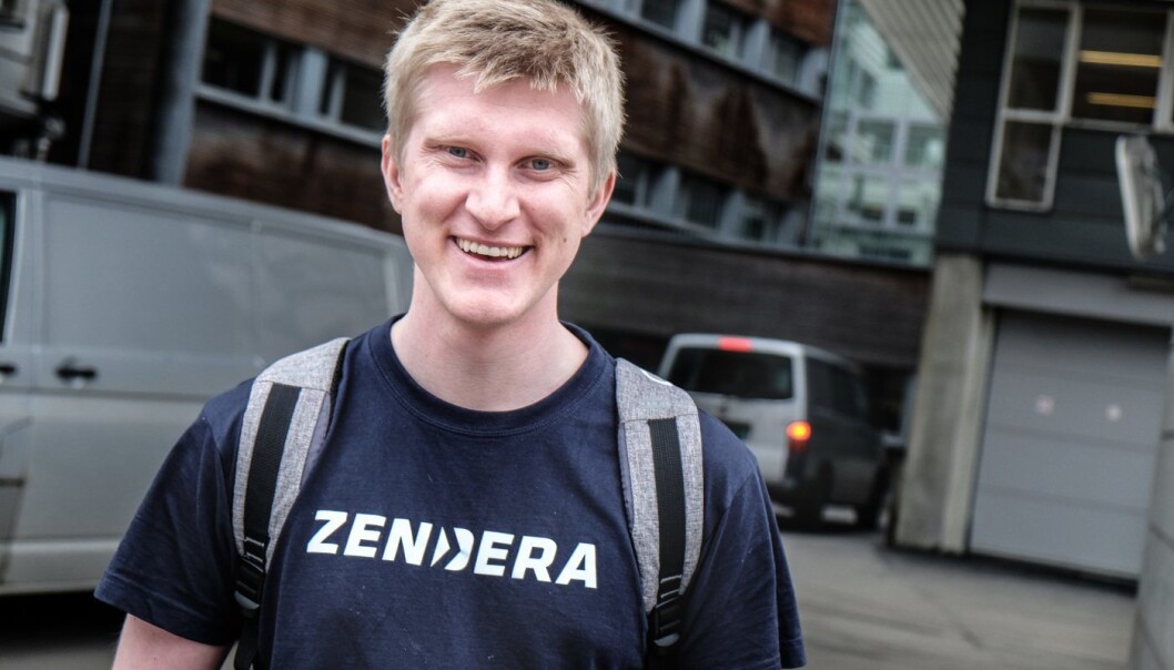 Gründer Kim Iversen, daglig leder i Zendera. Foto: Vilde Mebust Erichsen Gründer Kim Iversen, daglig leder i Zendera. Foto: Vilde Mebust Erichsen