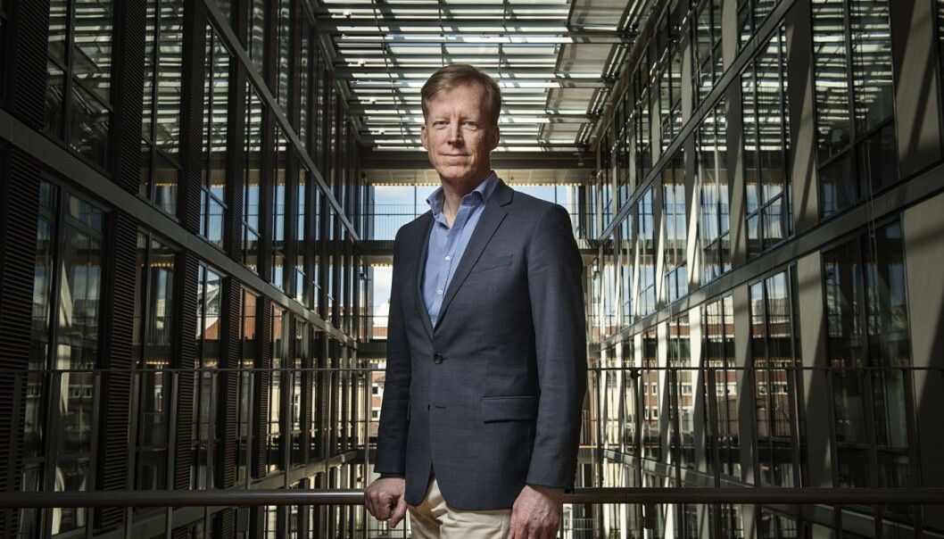 OsloMets Rektor Curt Rice. Foto: OsloMet OsloMets Rektor Curt Rice. Foto: OsloMet