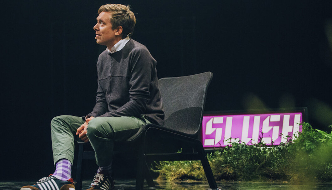 David Helgason fra Unity, fotografert på Slush. Foto: Slush. David Helgason fra Unity, fotografert på Slush. Foto: Slush.