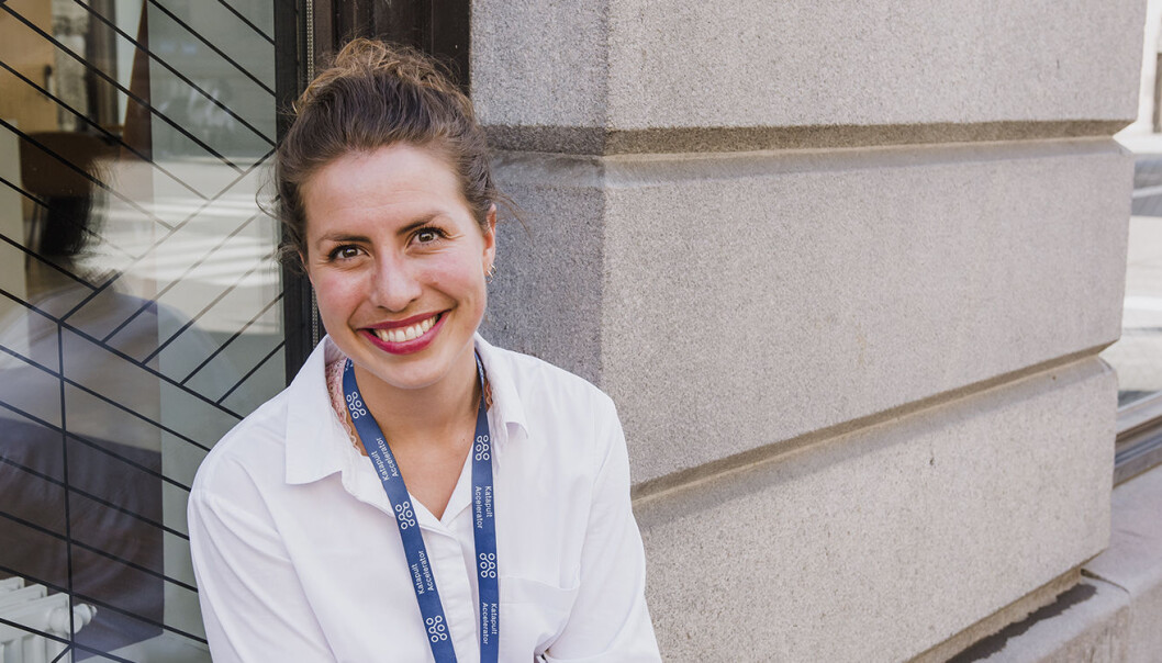 Nina Heir fra Katapult Accelerator er bekymret for polariseringene man ser i samfunnet, og mener de vil ha godt av å være mindre bastante. Foto: Benedicte Tandsæther-Andersen Nina Heir fra Katapult Accelerator er bekymret for polariseringene man ser i samfunnet, og mener de vil ha godt av å være mindre bastante. Foto: Benedicte Tandsæther-Andersen